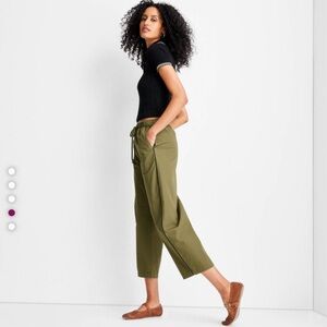 Future Collective Olive Green Women's jogger pants